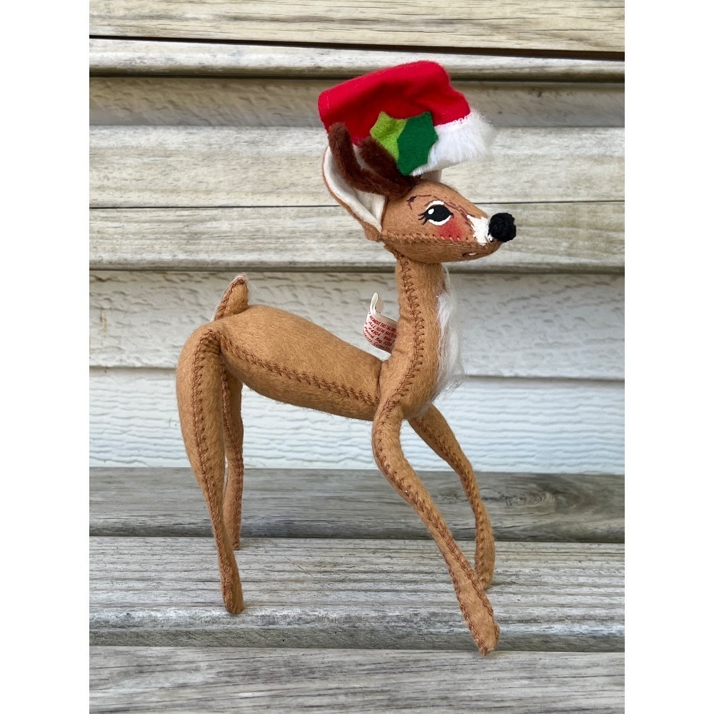 Annalee Reindeer Christmas Deer Doll Christmas Annalee Christmas Decor‎